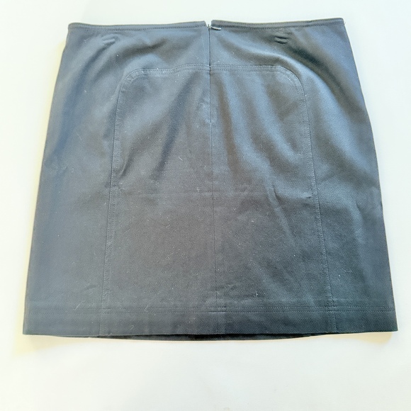 Black denim pencil skirt large 12 cotton skirt y2k brand - Picture 2 of 8